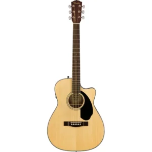Fender® กีตาร์โปร่งไฟฟ้า 41 นิ้ว ไม้ท็อปโซลิดสปรูซ รุ่น CD60SCE (Natural)