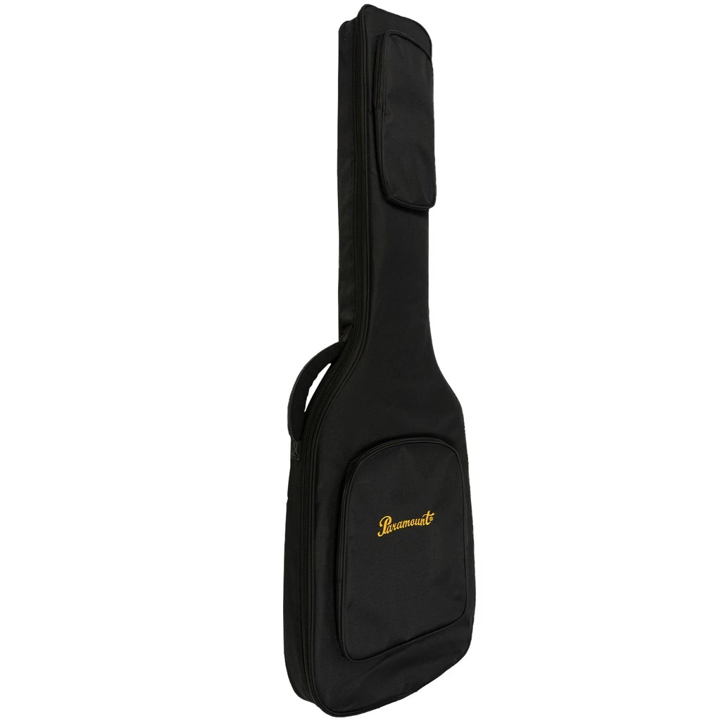 Paramount กระเป่ากีตาร์เบส บุฟองน้ำอย่างหนา 10 มิล มีที่ล็อคคอ ระบบซิปคู่ รุ่น MB25B (Bass Gig Bag)
