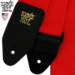 ERNIE BALL® Guitar Strap รุ่น Polypro – Red
